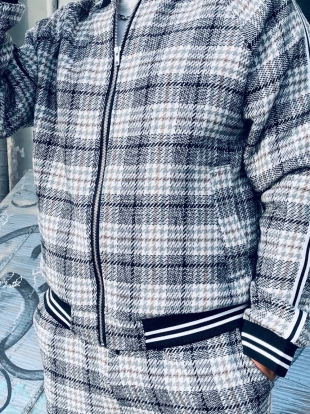 ASOS 2-Pc Jacket/Pant Set (Medium)